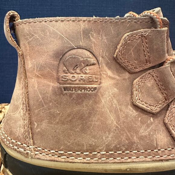 Sorel Women's Out n About Duck Boots sz 6 Leather Waterproof Boots - Picture 8 of 8